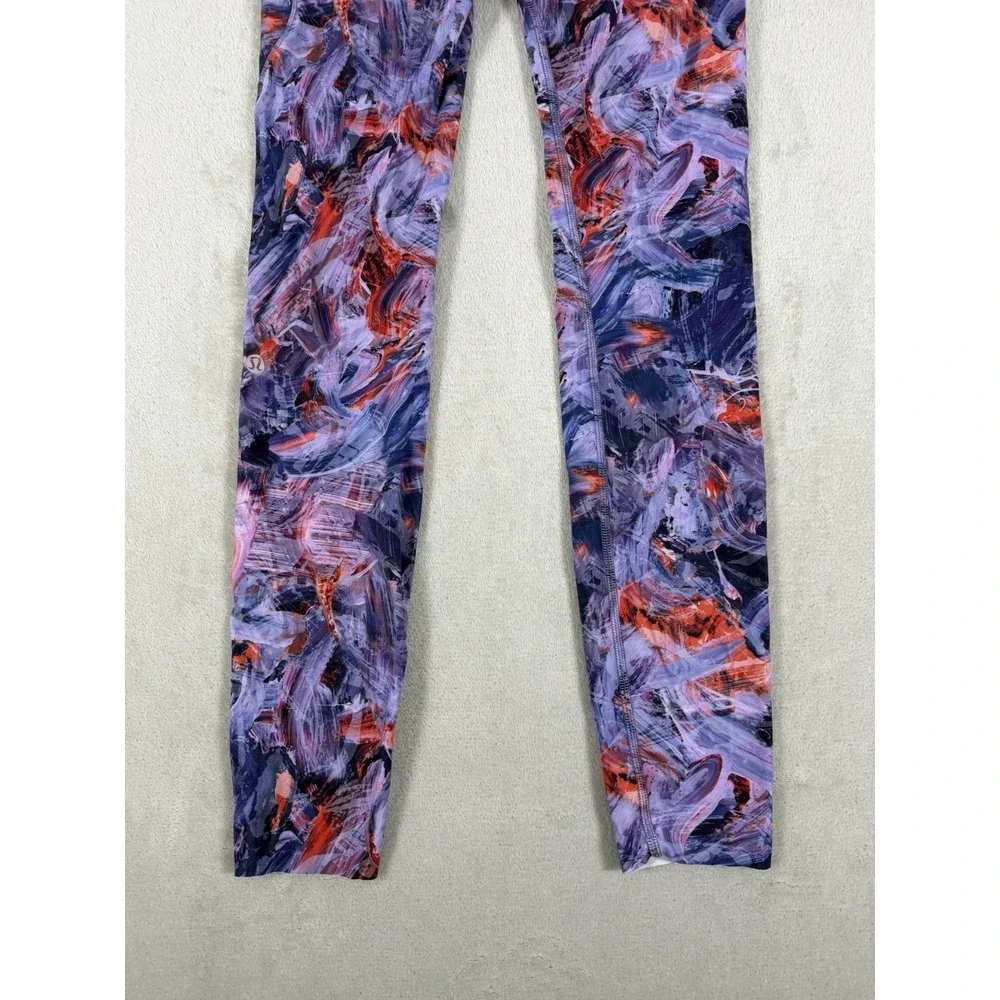 Lululemon Fast And Free High-Rise Tight 28' In Abstract Brushstroke Size 4